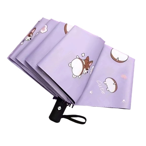 Automatic Umbrella With Sun Protections Lightweight Foldable Design For Outdoor And Daily Use