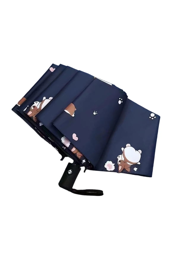 Automatic Umbrella With Sun Protections Lightweight Foldable Design For Outdoor And Daily Use