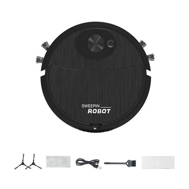 Automatic Vacuum Robot，Robot Vacuum Cleaner, Sweeping Robot, Robotic Vacuum, ,Ultra Slim Quiet, Cleans Hard Floors to Medium-Pile Carpets, Integral Memory Multiple Cleaning