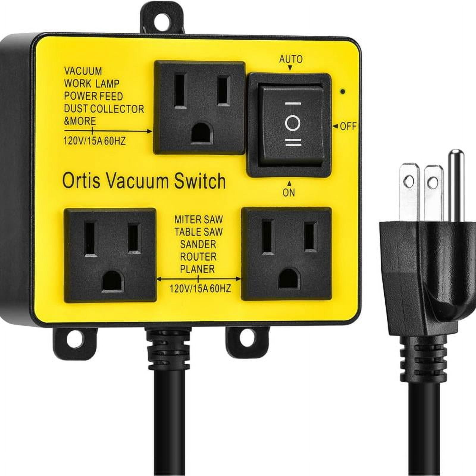 Automatic Vacuum Switch, Vacuum Switch for More Power Tools, Delay ...