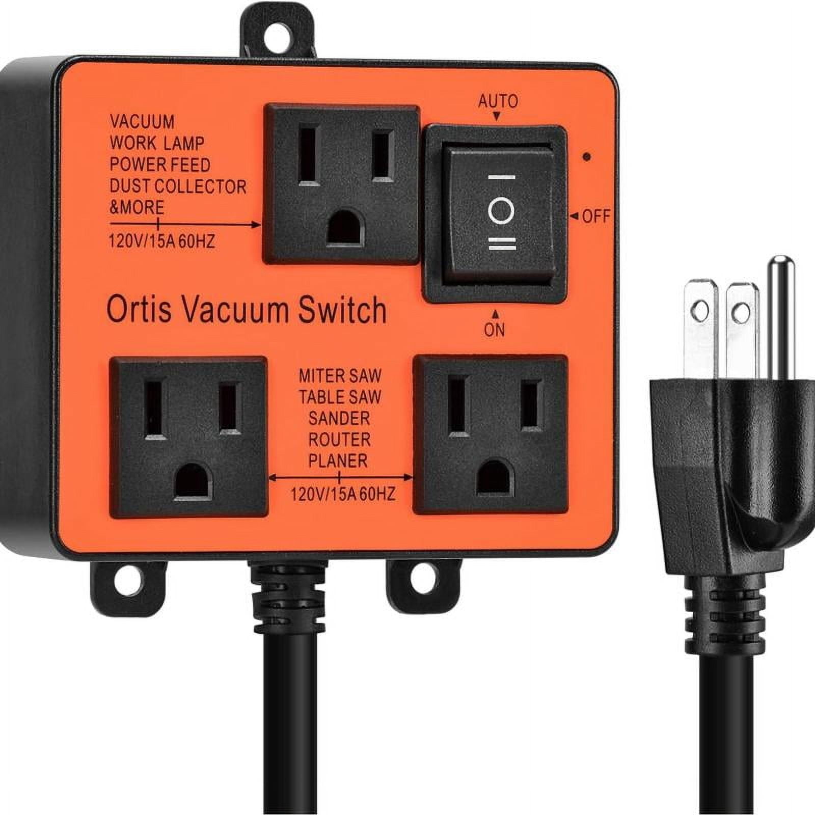 Automatic Vacuum Switch, Vacuum Switch for More Power Tools, Delay ...