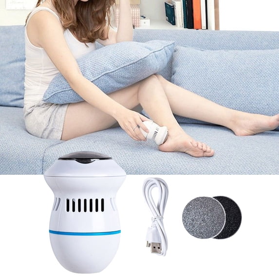 Automatic Vacuuming Foot Grinder Rechargeable Dead Skin Remover Pedicure Tool For Smooth Heels