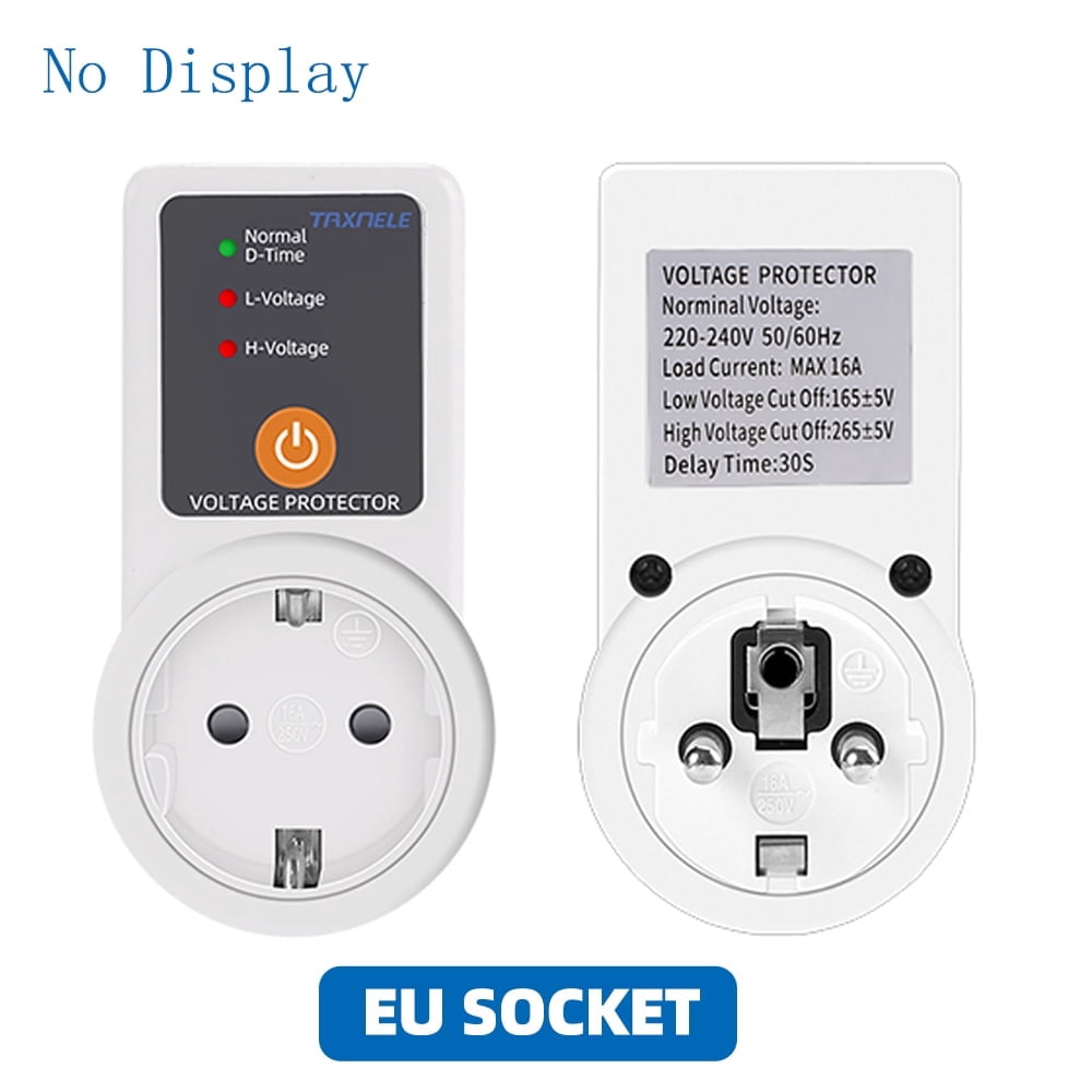 Automatic Voltage Protector Socket Adjustable Power Surge Protector ...