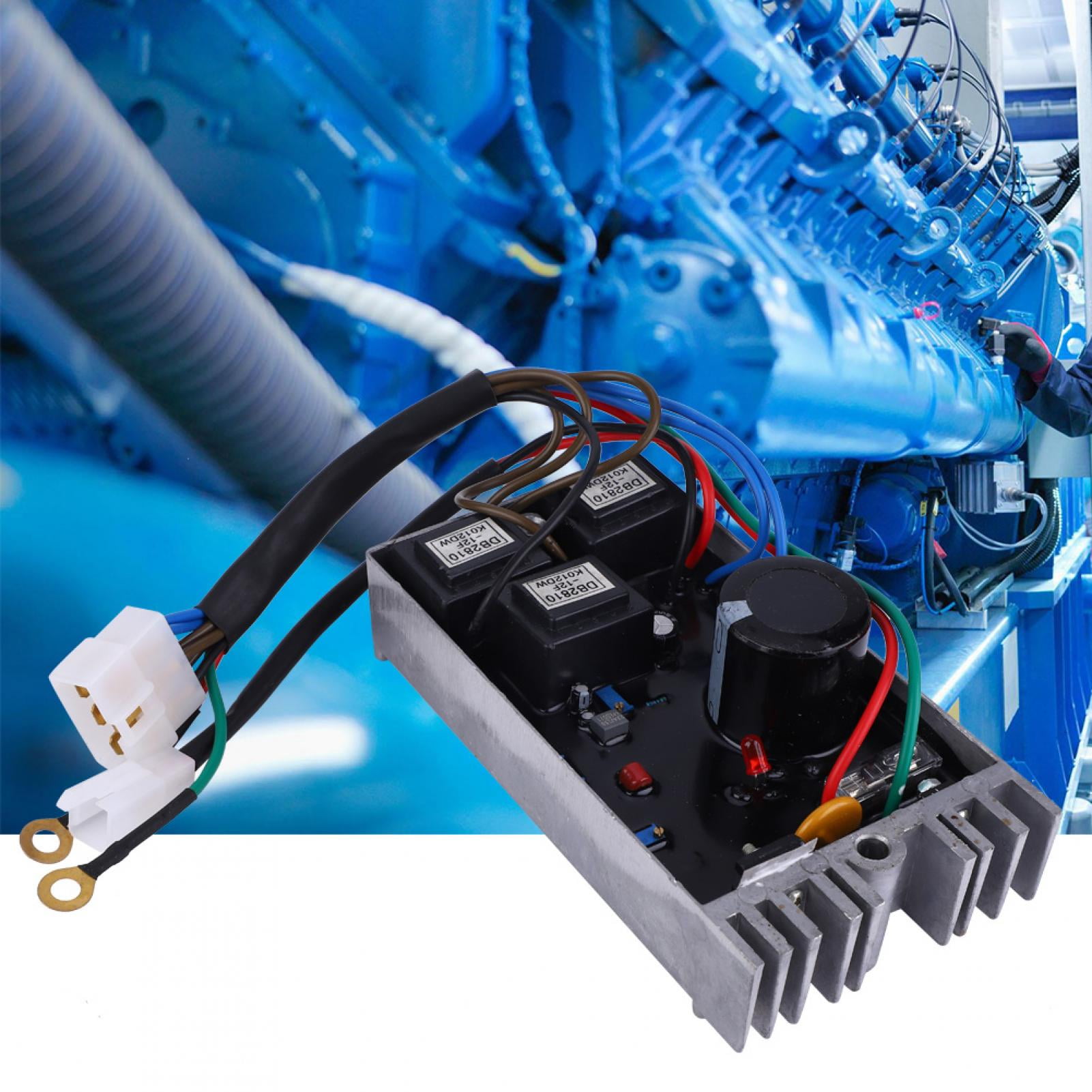 Automatic Voltage Regulator, Generator Voltage Regulator, Short Circuit