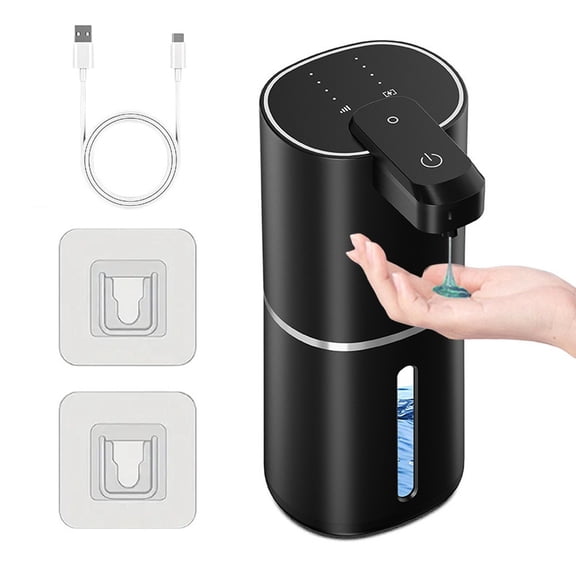Automatic Wall-Mounted Soap Dispenser: Stylish, Adjustable & Waterproof Design!