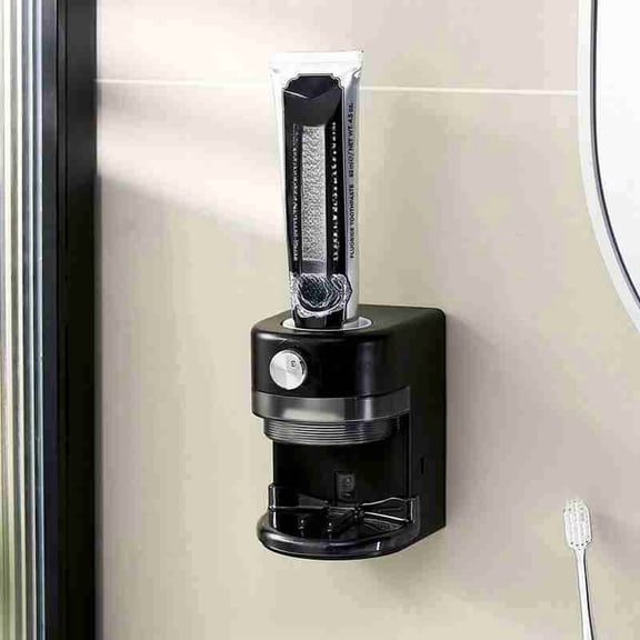Automatic Wall-Mounted Toothpaste Dispenser - Adjustable for Adults
