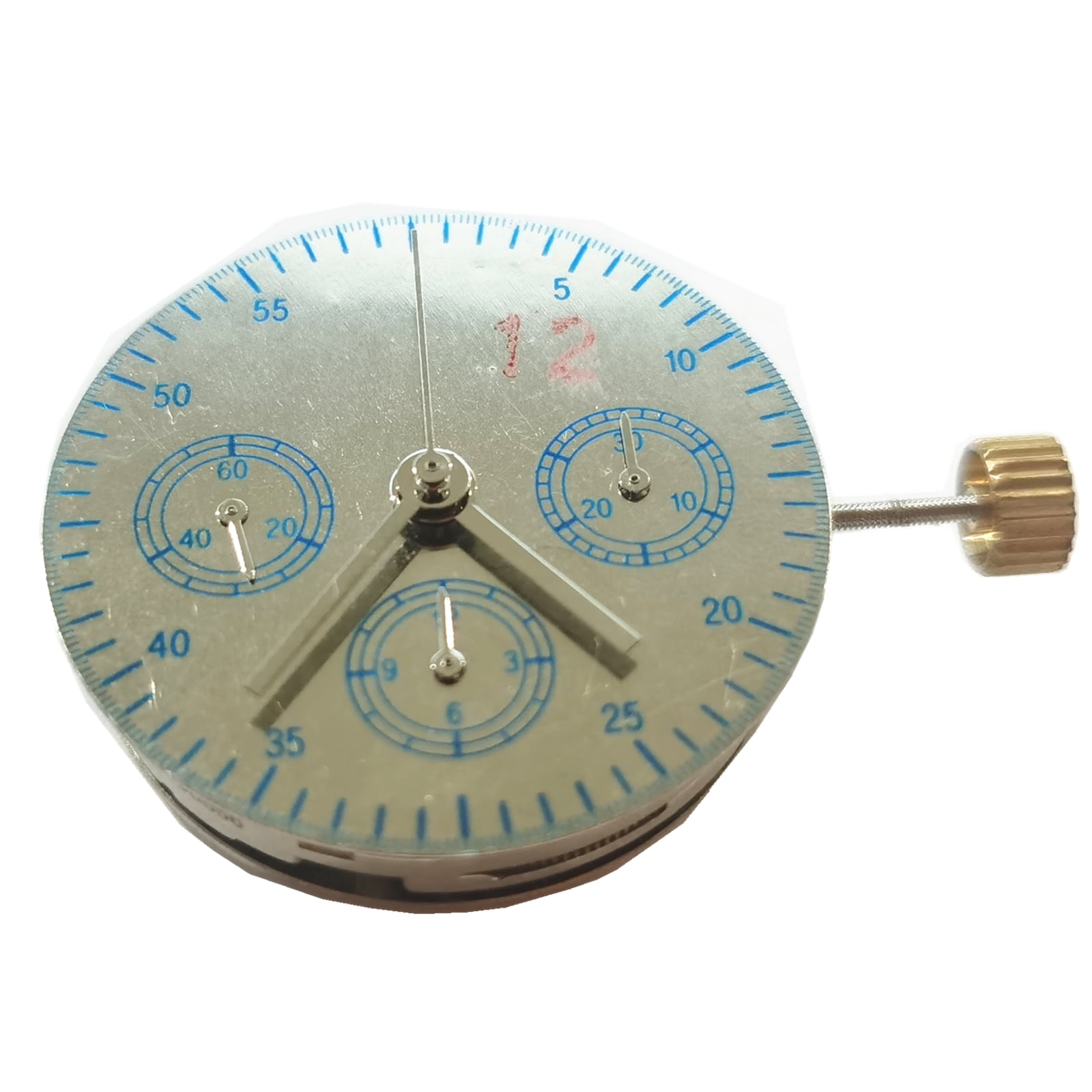 Automatic Watch Movement 27 Jewels, Chronograph for Timing, 28800 VPH ...