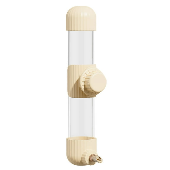 Automatic Water Dispenser for Pet Birds Small Animals, No Hanging Water Bottle Feeder for Bird Cage, Hamsters Guinea Pigs Rabbits Watering Supplies with Top Fill Design