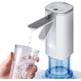 thumbnail image 1 of Automatic Water Dispenser Pump for 5 Gallon Bottle - Digital Display, Type-C USB Charging, Portable Electric Water Pump, Foldable Spout, Quantitative & Continuous Water Dispensing (Black), 1 of 13