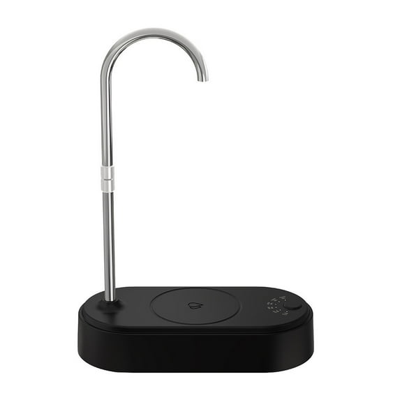 Automatic Water Dispenser Pump | Bottled Water Pump with Charging Tray | 5-Gallon Compatible | One-Touch Operation | Food-Grade Safe | Low-Noise Design | Includes Cleaning Cloth