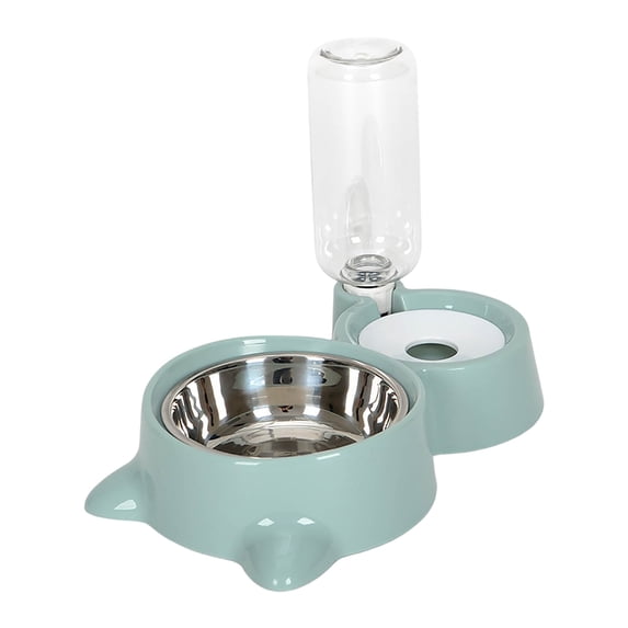 Automatic Water Dispenser for Self Refilling Feeder with Fresh Flowing Water Hygienic Design for Cats and Dogs