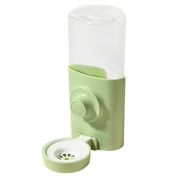 Automatic Water Feeder 20Oz Hanging Removable Bottle for Cat Puppy Rabbit Hamster Cage, Gravity Dispenser Transparent Bpa-Free Plastic No-Spill Design