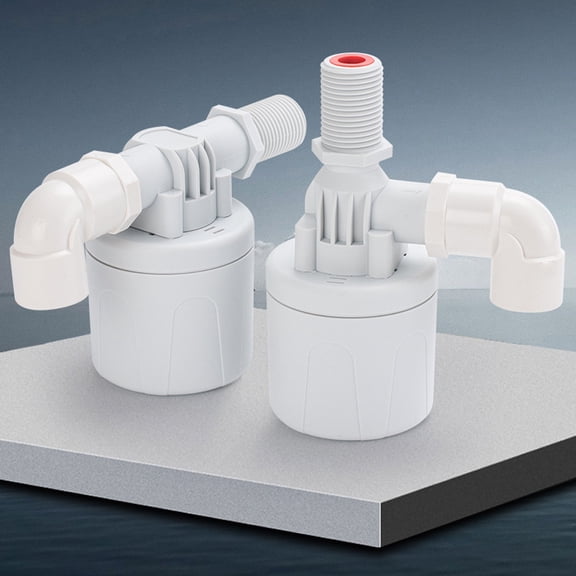 Automatic Water Level Control Float Valve 1/2 Inch Thread Outer Side Water Inlet Ball Valves for Water Tower Tank Pool Solar Energy Aquarium Breeding System Multi Unit