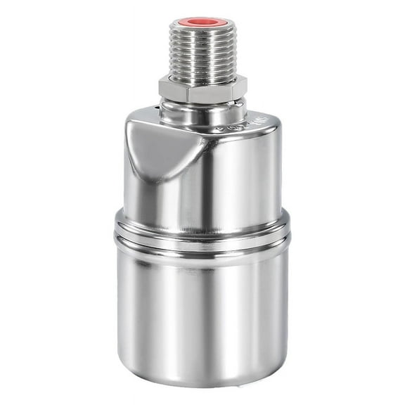Automatic Water Level Control Valve 1/2 Inch Stainless Steel Float Ball Valve for Tank Swimming Pool Straight