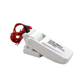 Automatic Water Level Float Switch, DC 12V Bilge Pump Switch For Boat Marine Water Pumps, 20A At 12V, 10A At 24V, 8A At 32V, 1M Wire,Switch