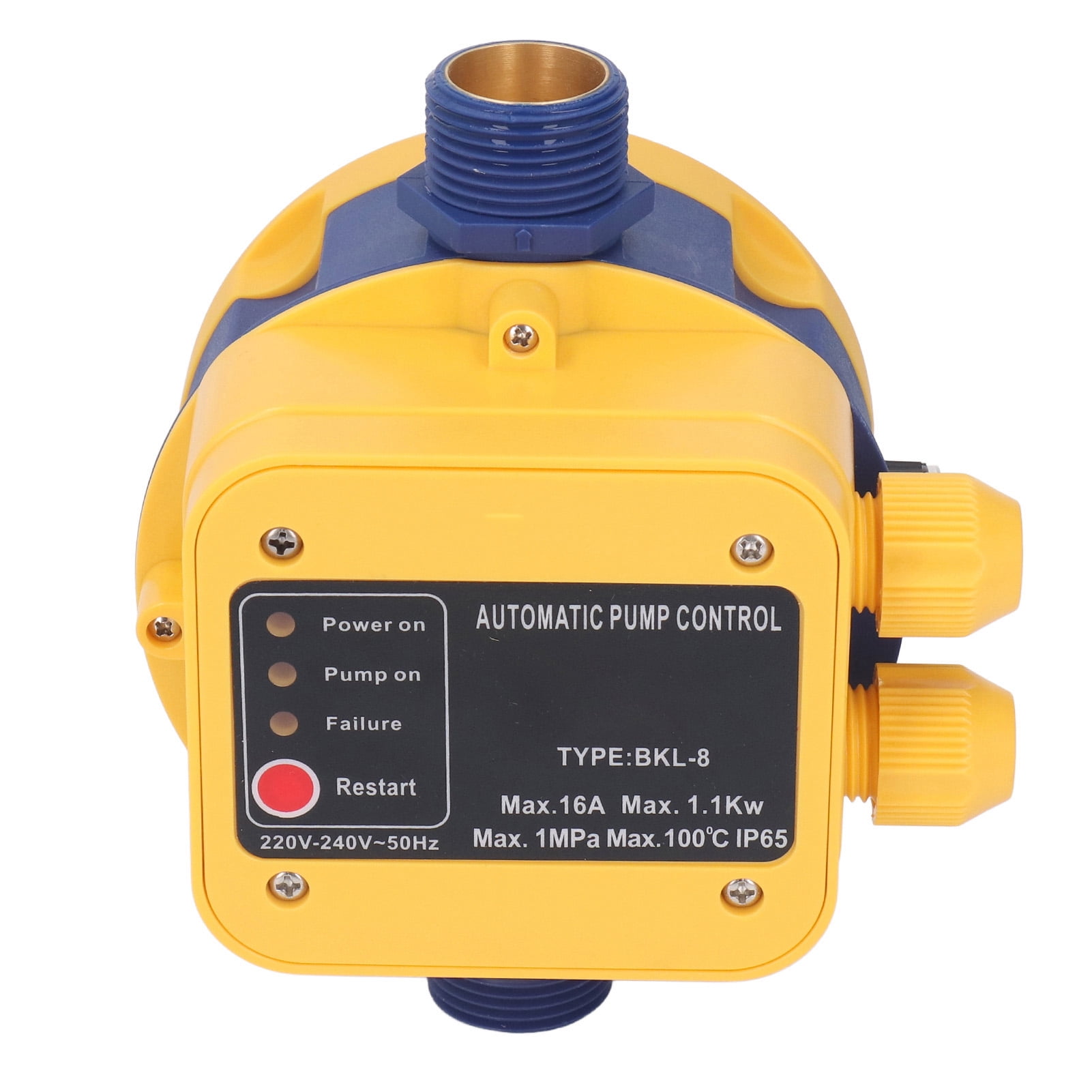 Automatic Water Pump Controller Electronic Pressure Switch 145PSI Adjustable Shortage Protection