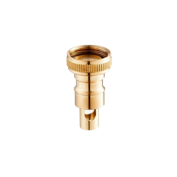 Automatic Water Stop Valve, Washing Machine Connector Shut Off Adapter, Household Pipe Leakage Protector for Laundry Systems Gold