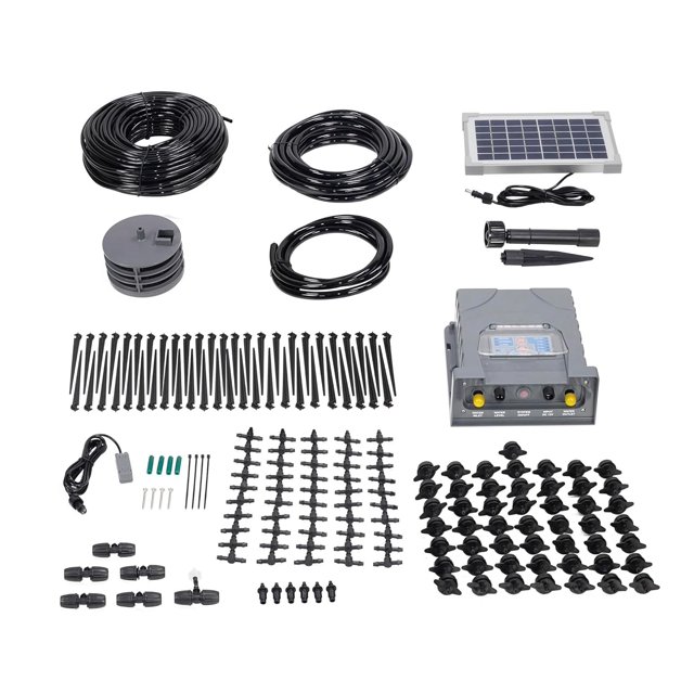 Automatic Watering Drip Irrigation System, 50 Drippers, 155 ft for