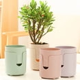 thumbnail image 1 of Automatic Watering Flower Pot Self Watering Planter for Indoor Plants with Breathable Design and Thickened Material Perfect for Home Office Desktop Decor Topliu, 1 of 8