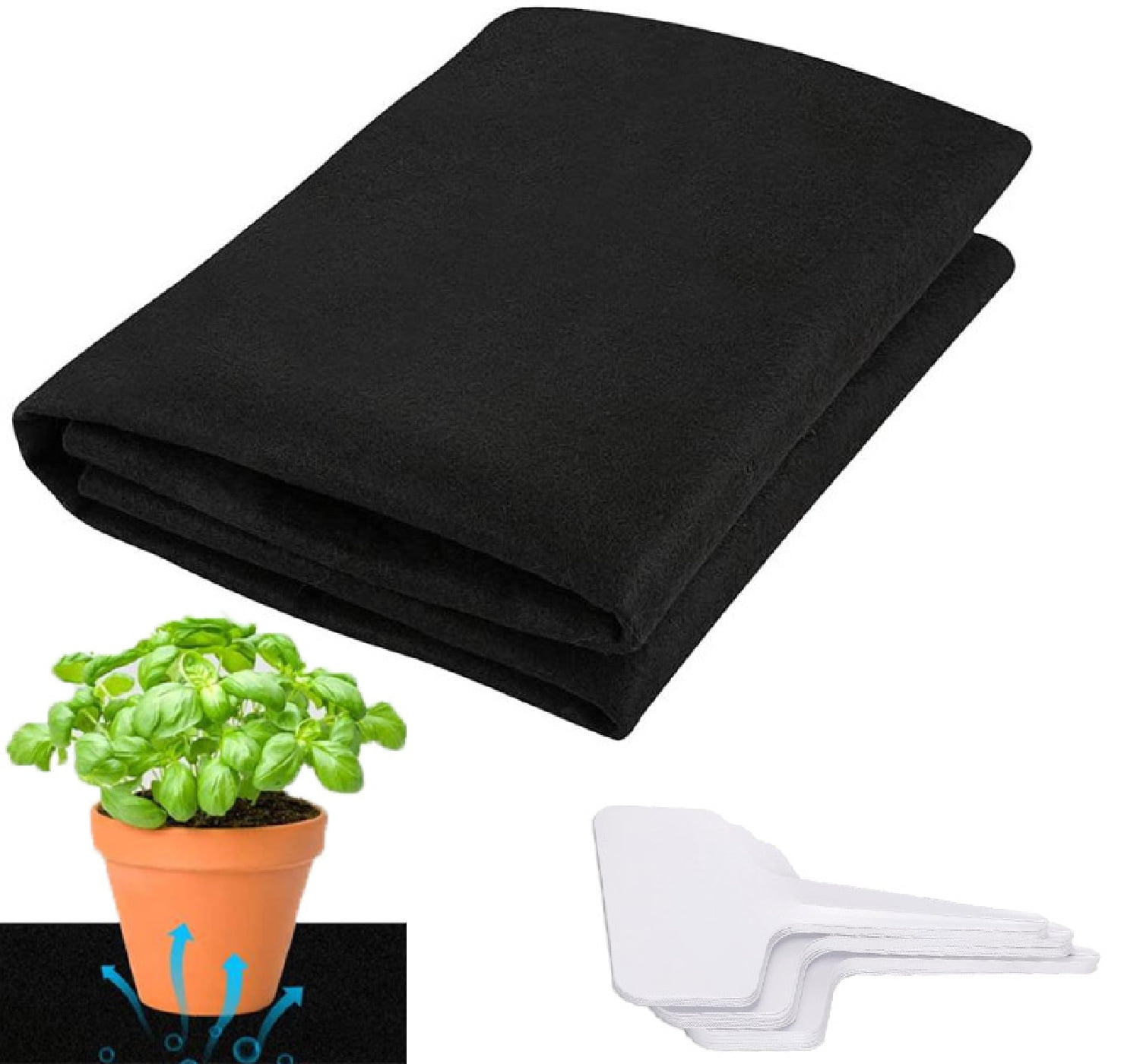Automatic Watering System for Plants,Bexikou 47.2"x39.4" Plant Watering Mat,Indoor Self Watering Seed Mat with 10Pcs Plant Labels,Starter Tray Capillary Mat for Seedling