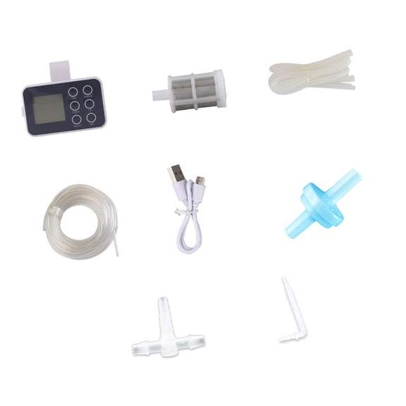 Automatic Watering Timer for Easy Garden and Balcony Plant Care Home Gardening Timer Adjustable Drip Tips