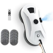 Automatic Window Cleaning Robot, Robot Window Cleaner with AI Intelligent Positioning & Edge Detection & Powerful Suction, for Windows/Tiles/Class Door, Inside/Outside