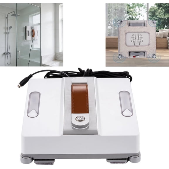 Automatic Window Cleaning Robot with Smart Spray for Effortless Cleanliness, Automatic Electric Window Cleaning Robot with 50ML Water Tank for Outdoor/Indoor Windows Bathroom