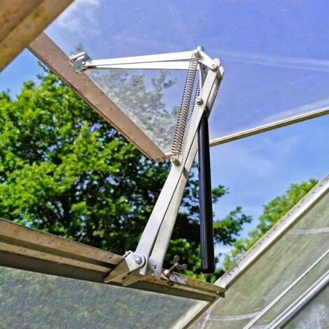 Automatic Window Openers for Greenhouses, 2PCS Double Spring Temperature Controlled Automatic Window Opener for Greenhouse and Garden Shed Lifting Force 15kg
