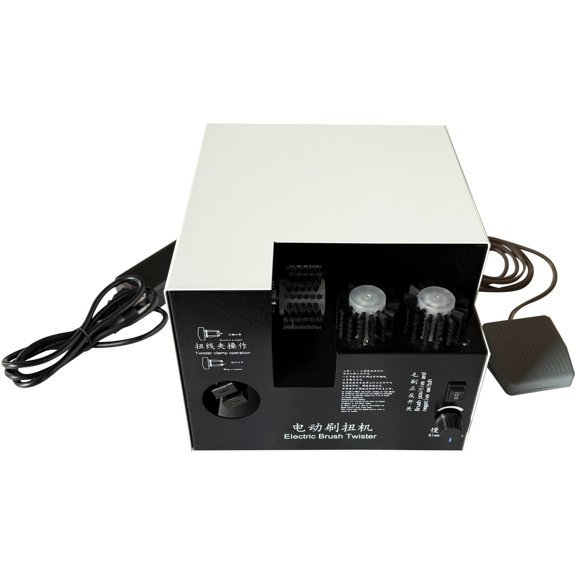 Automatic Wire Brushing Stranding Machine Industrial Shielded Cable Braided Wire Twisting Machine