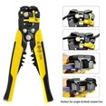 thumbnail image 1 of Automatic Wire Stripper & Crimper Tool，Multi-Functional, Adjustable 0.2-6.0mm² Stripping, 10-22AWG Crimping, Ergonomic Grip for Electrical DIY/Pro Use, 1 of 4