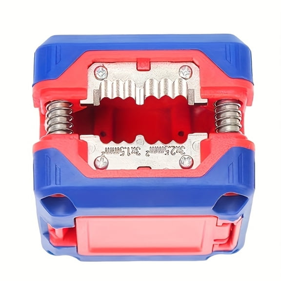 Automatic Wire Stripper, Multifunctional Portable Wire Stripper Box With Automatic Stripping Pliers, Cable Cutter, 10 Replacements - Compact For Various Wire Diameters, No Damage,