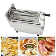 thumbnail image 1 of Automatic Wonton Fried Steam Dumpling Maker Fryer Machine 220V, 1 of 14