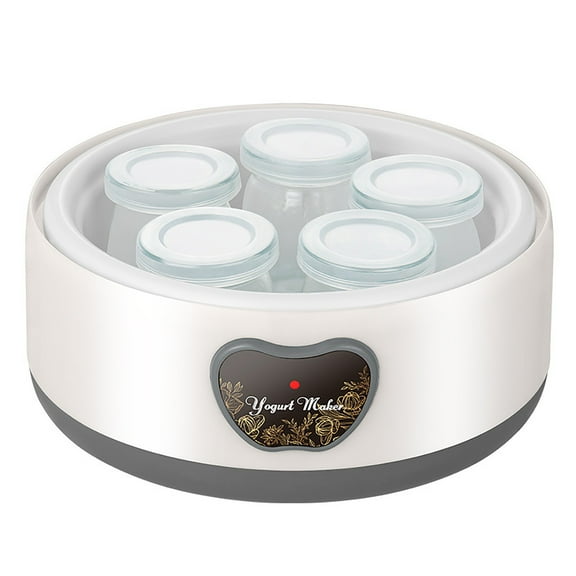 Automatic Yogurt Maker for Homemade Creamy Yogurt – Multi-Functional Small Fermenter with Stainless Steel Container