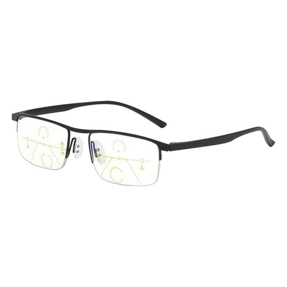 Automatic Zoom Reading Glasses Multifocal For Near And Far Use Anti Blue Light Computer Goggles For Elderly Presbyopia