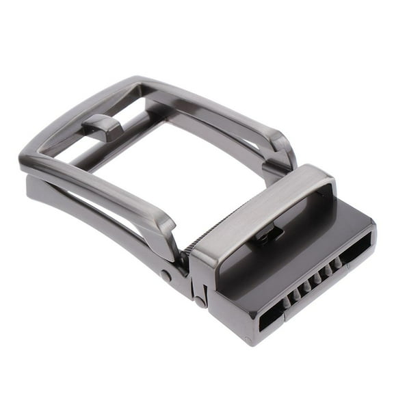 Automatic belt buckle belt clasp buckle for men 1 # Gunmetal Gray