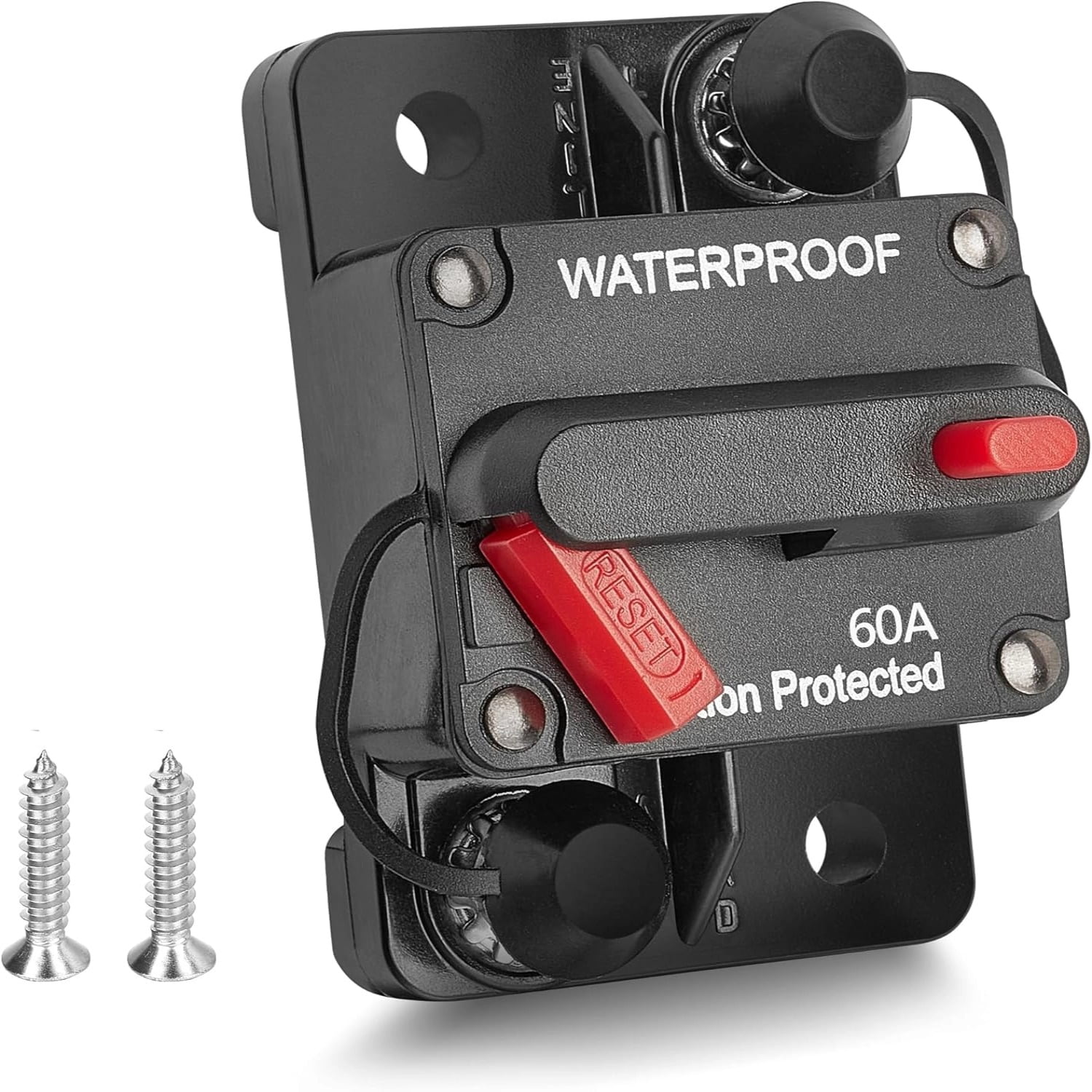 Automatic circuit breaker protection for automobiles, yachts and recreational vehicles, recoverable circuit breaker switch fuse circuit protector