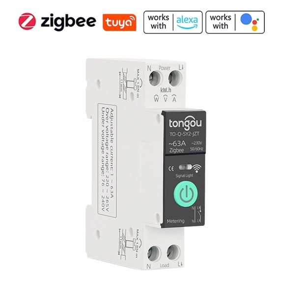 Automatic circuit breakers,1p 63a Support - App Safety - Safety - Circuit Remote Wifi Circuit App Remote Modes - 63a Din Remote - With App Din Rail Modes Safety - - Circuit App Remote Din