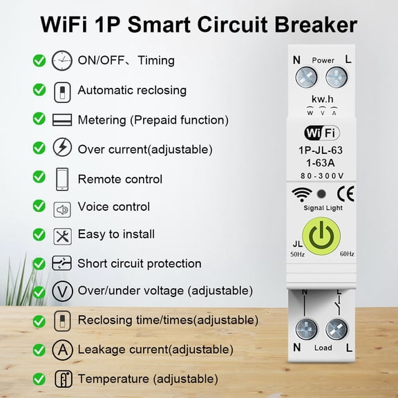 Automatic circuit breakers,Compatible Circuit With And On Off Function On/off Circuit Function Circuit And Function Meter - Meter Function Wifi Circuit And - Walmart Circuit Meter Circuit With
