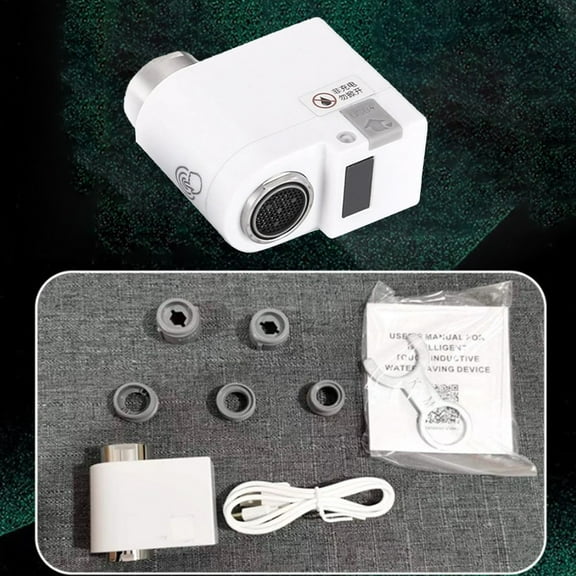 Automatic induction water-saving kitchen bathroom shower head smart faucet