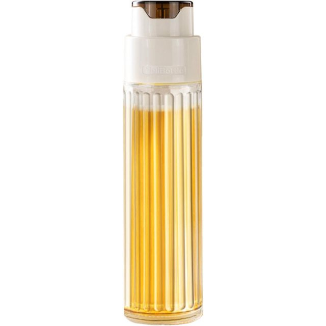 Automatic opening and closing, gravity oil can, no hanging oil glass