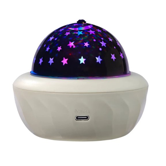 Automatic rotating night light, starry sky light