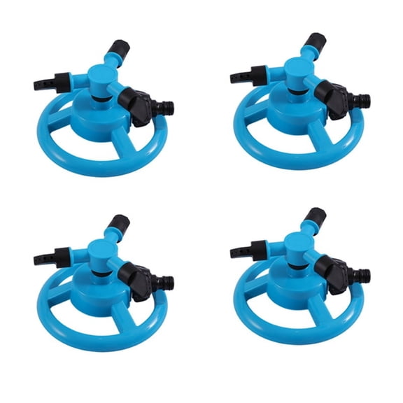 Automatic sprinkler 360 degree automatic rotating sprinkler blue