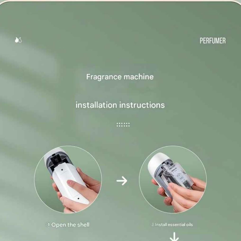 Automatic timed fragrance sprayer hotel bedroom fragrance diffuser ...