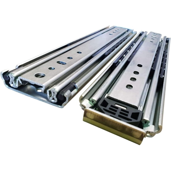 Automations Industrial Heavy Duty Drawer Slides, 500 lb Capacity, 40 inch Length