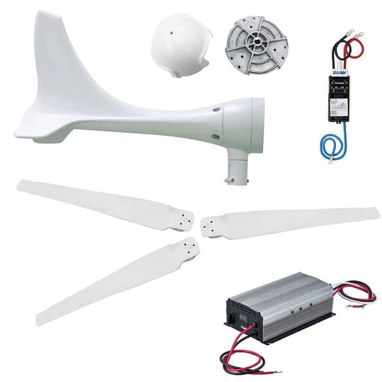 Curated visual reference: Wind Turbine Generator Kit Reference: Automaxx 600W Windmill Wind Turbine Generator Kit With Bluetooth