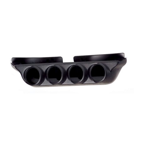 Autometer 18018 Overhead Console Gauge Pod, Quad, 2-1/16" Fits select: 2002-2008 DODGE RAM 1500, 1999-2004 FORD F250