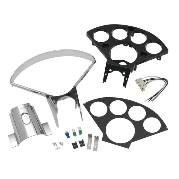 Autometer 2207 Gauge Mount, Direct Fit Dash Panel, (3-3/8", 2-1/16" X4)