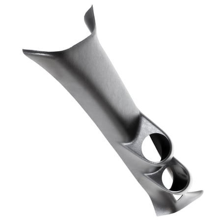 Autometer 22618 Mounting Solutions Dual Gauge A Pillar Mount Fits 03 06 Lancer Fits select: 2003,2005-2006 MITSUBISHI LANCER EVOLUTION