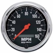 AUTO METER 2489 3-3/8IN SPEEDO, 160 MPH, IN-DASH, LCD, ELEC