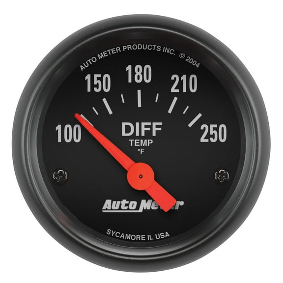Autometer 2636 Z Series Electric Differential Temperature Gauge